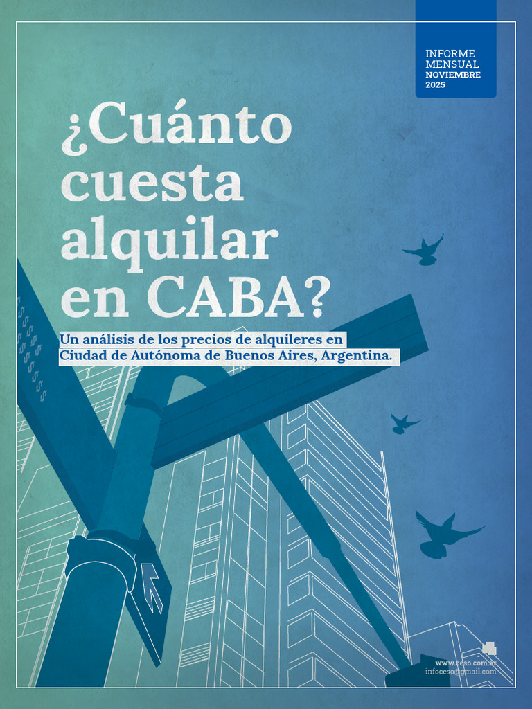 Análisis de Alquileres en CABA 2025 | PDF | Buenos Aires | Economias