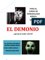 EL DEMONIO PARA CURSO DE DEMONOLOGÍA BÁSICA TEMA 12