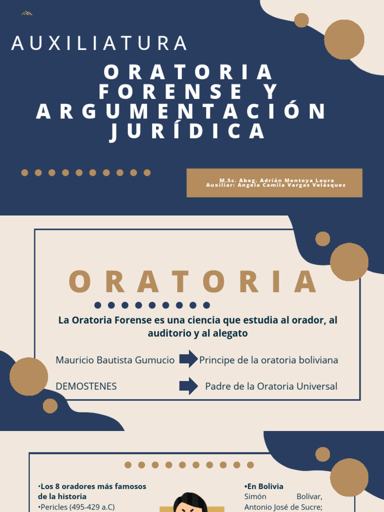 Claves de la Oratoria Forense en Abogacía | PDF | Hablar en público ...
