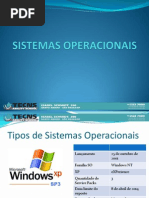 SISTEMAS OPERACIONAIS