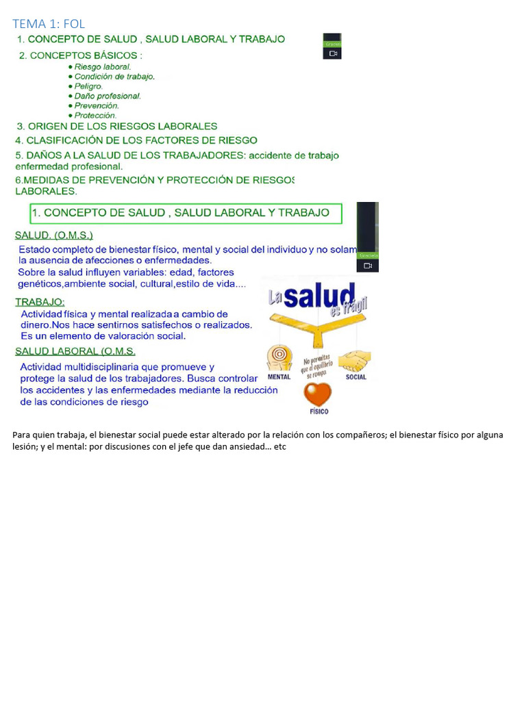 Tema 1 Fol | PDF | ruido | Riesgo