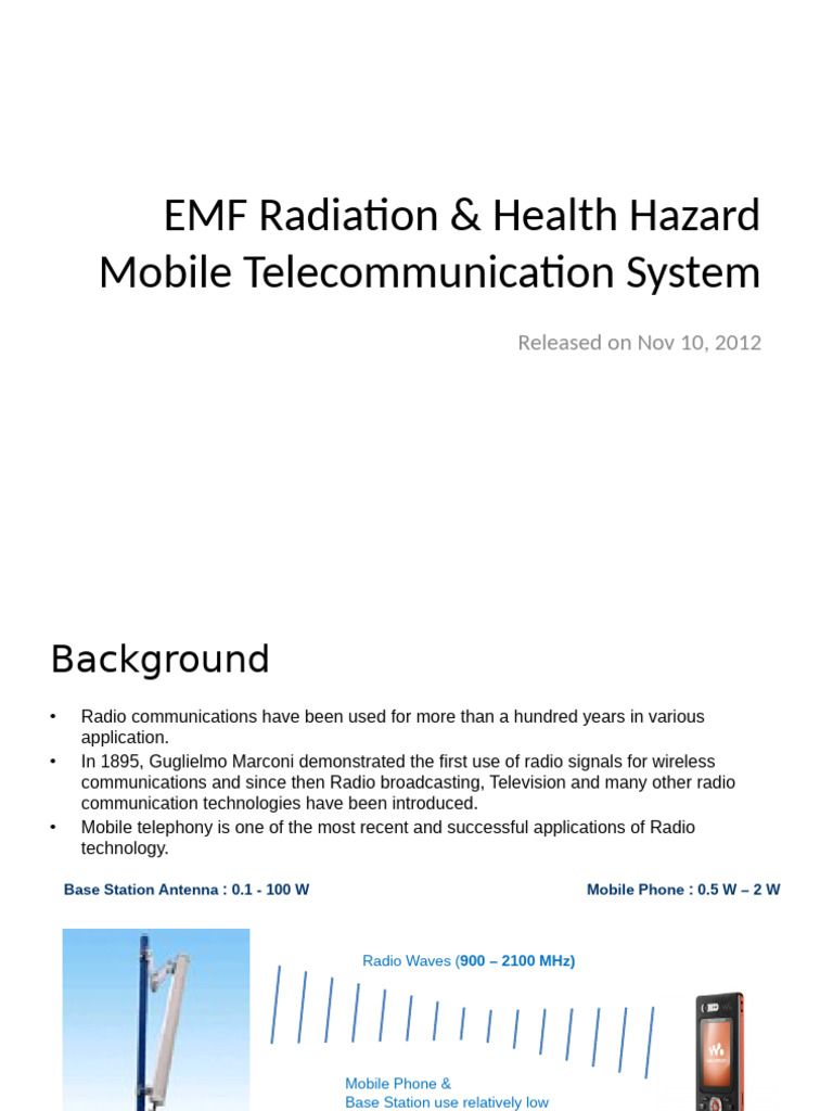 RF Radiation Health Hazard v1 0 101112 | PDF | Radio | Radiation