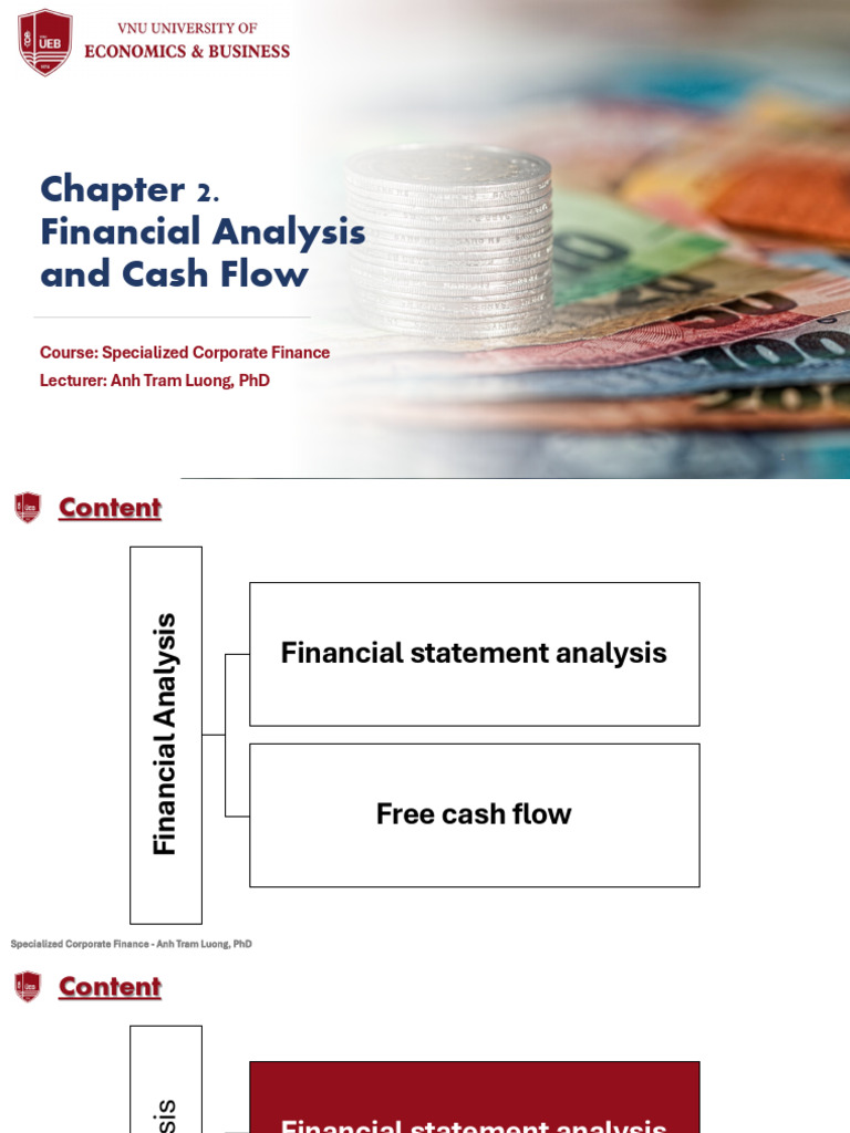 Chapter 2. Financial Analysis and Cash Flow | PDF | Financial Ratio ...