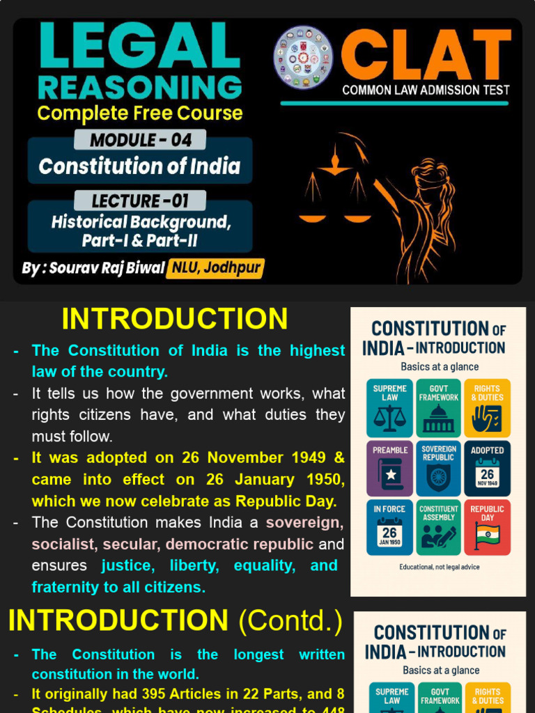 Overview of the Indian Constitution | PDF | Legal Documents | Justice