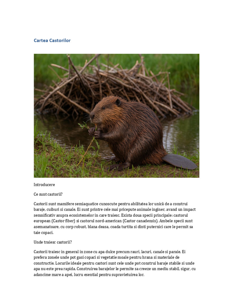 Carte Castori Completa | PDF