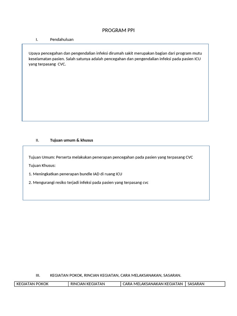 Pencegahan Infeksi CVC di ICU | PDF