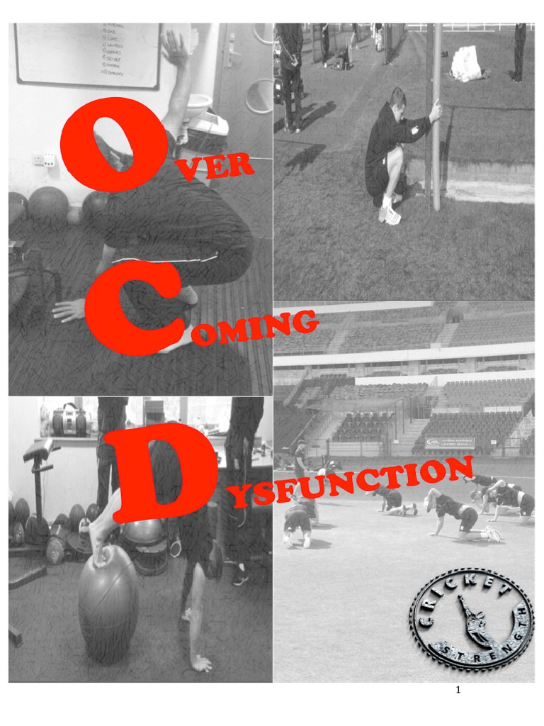 Ocd Program | PDF | Anatomical Terms Of Motion | Foot