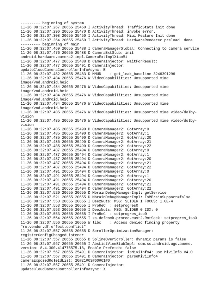 Log Cat 1764135127419 | PDF | Software | Computer Programming