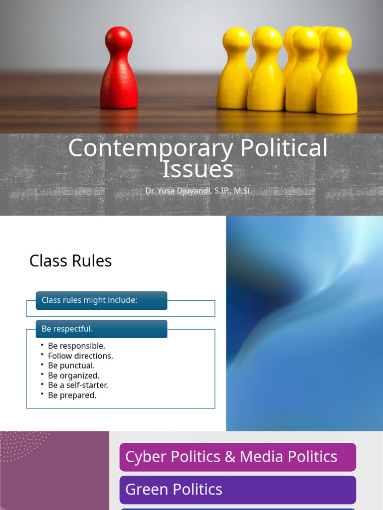Key Contemporary Political Issues | PDF | Green Politics | Cyberspace