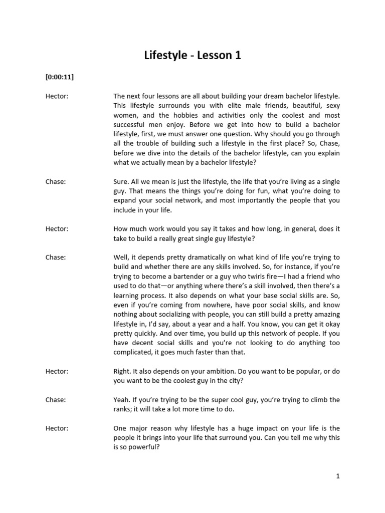 Transcript | PDF | Friendship