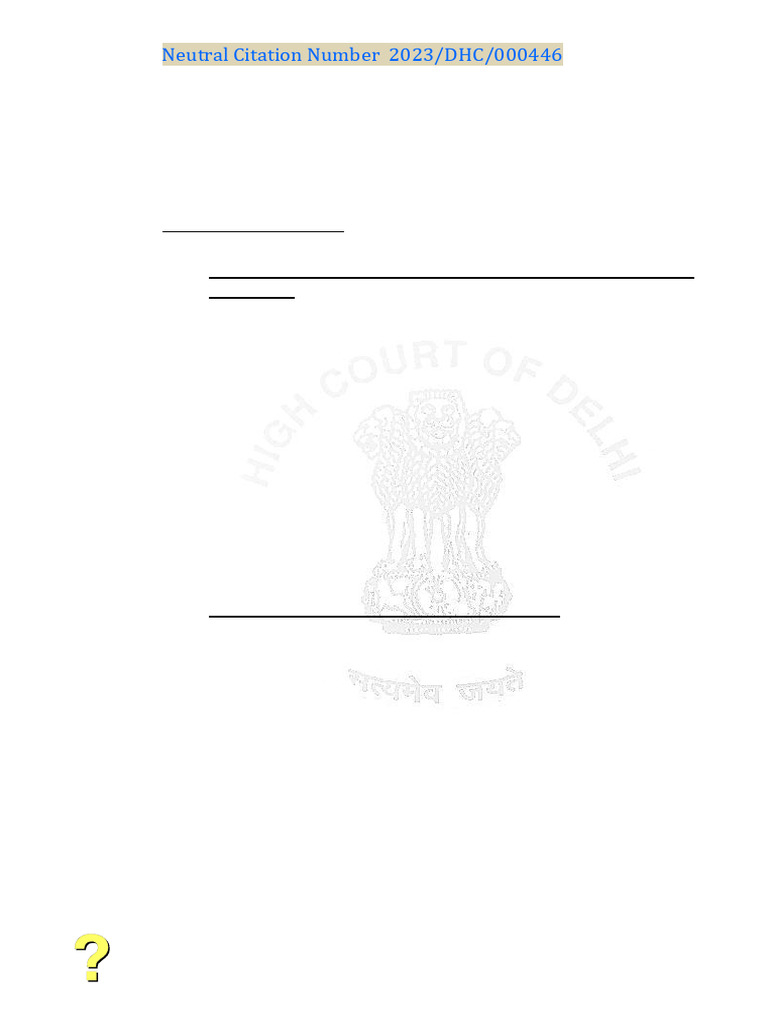 Delhi High Court Ruling on Engineering Institutions | PDF | Supreme ...