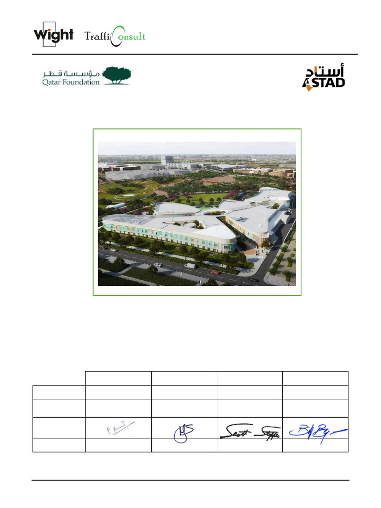 QFND412 WAC RT 02 0010 - Traffic Impact Study Report | PDF | Parking ...