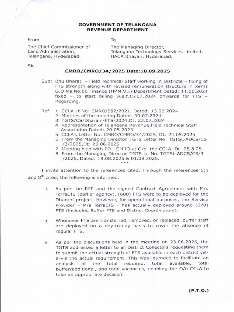 CMRO-CMRO-34-2025 Dt18.09.2025 | PDF