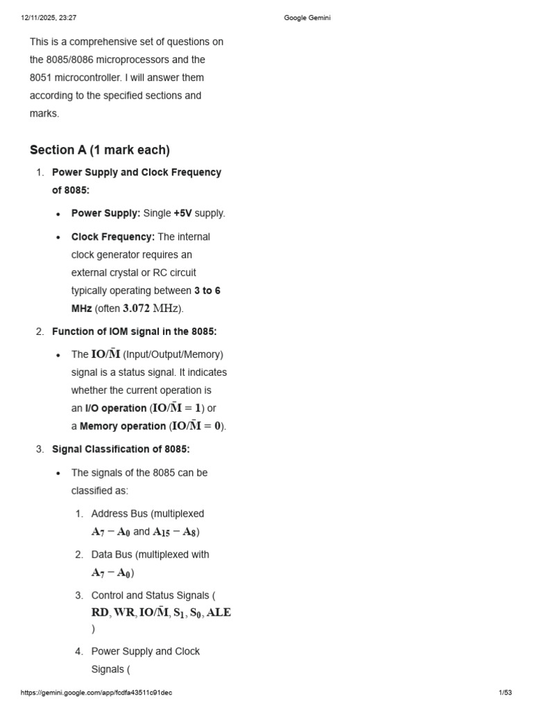 Important Micro | PDF | Central Processing Unit | Digital Electronics