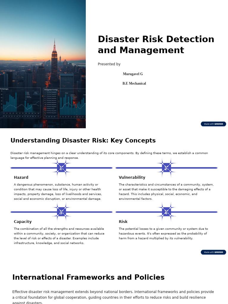 Disaster Risk Management Strategies | PDF | Natural Disasters ...