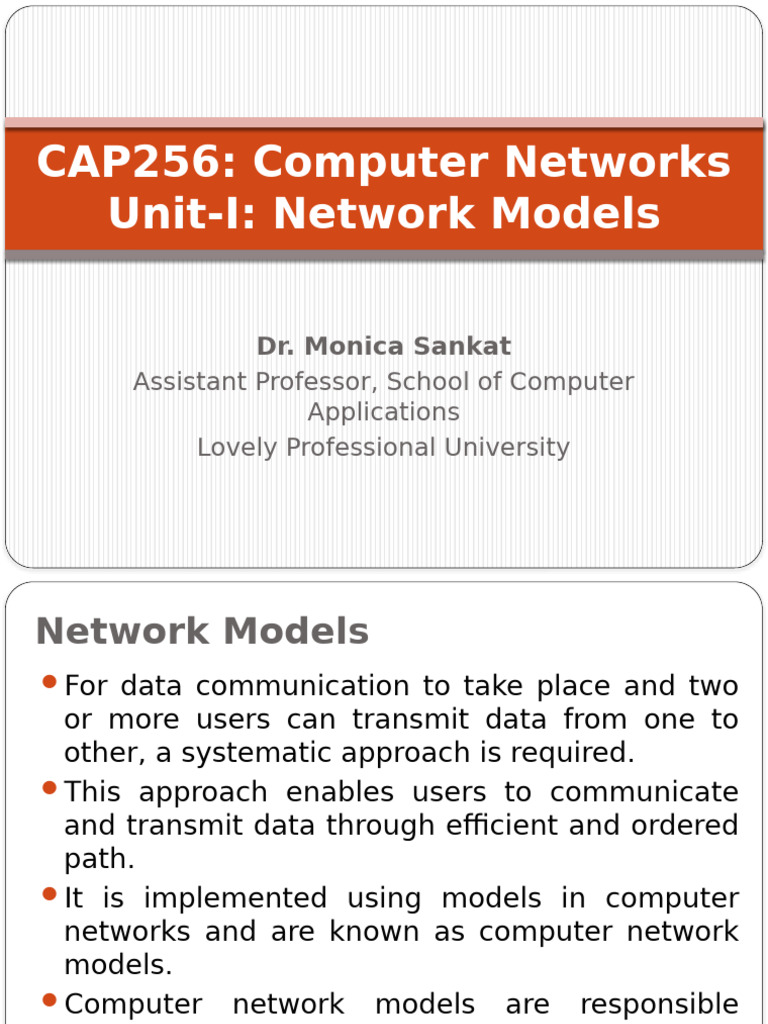 03 Network Models (1) | PDF | Internet Protocols | Osi Model