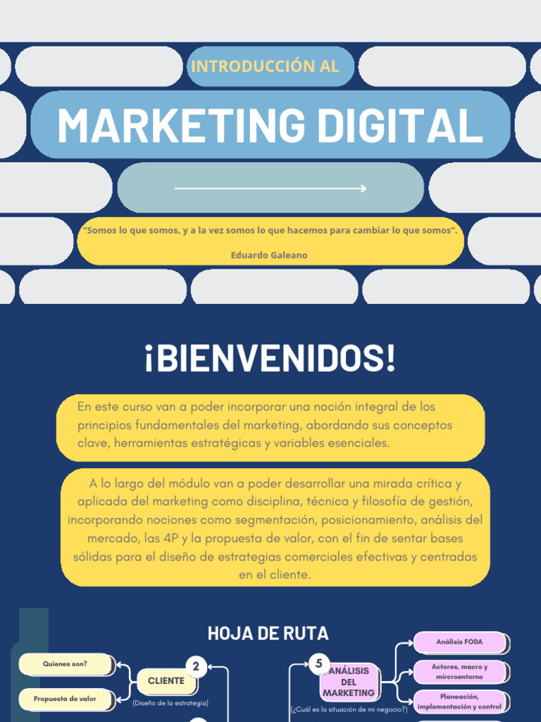 Introducción Al Marketing Digital - Clase 1 | PDF | Marketing | Mercado ...