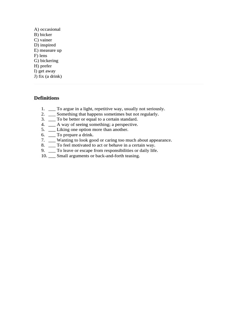 Definitions | PDF