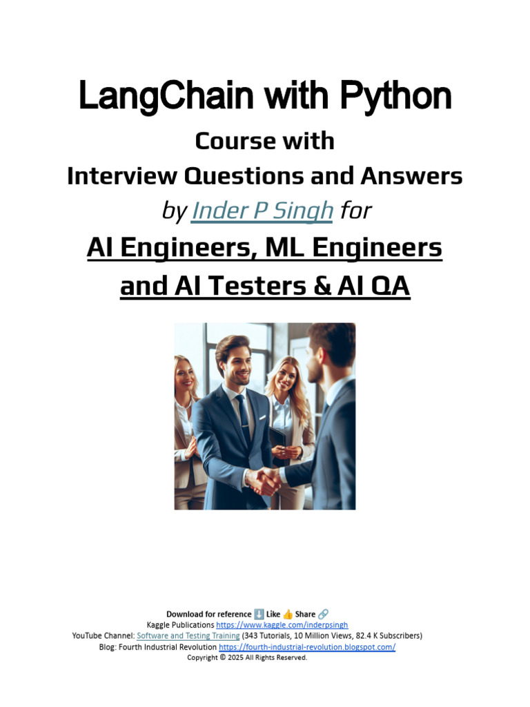 LangChain Python Course Q&A Guide | PDF | Parsing | Metadata