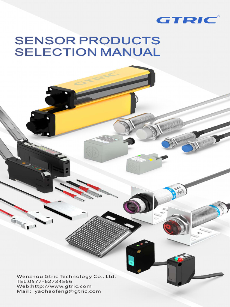 GTRIC Square Laser Photoelectric Sensor Product Brochure | PDF | Switch ...
