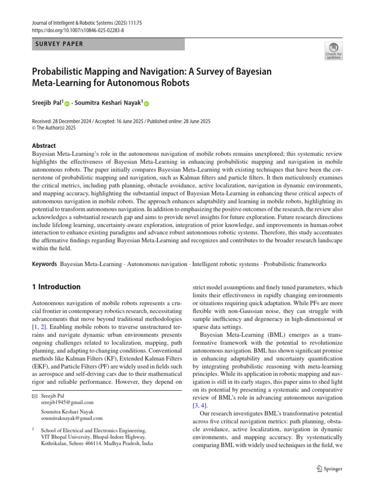 1 | PDF | Kalman Filter | Bayesian Inference