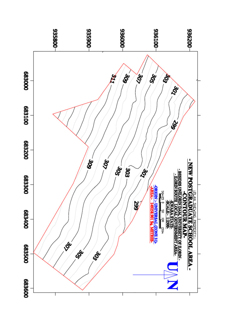 Contour Map PDF | PDF