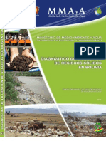 Diagnóstico de la Gestión de Residuos Sólidos en Bolivia-2011