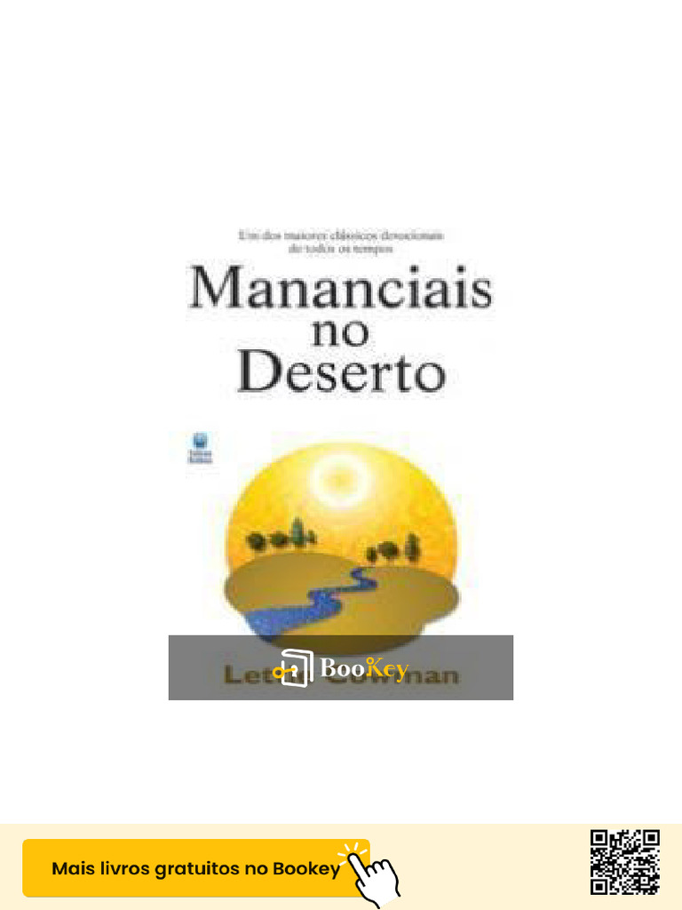 Mananciais no Deserto: Esperança e Fé | PDF | Fé | Deus