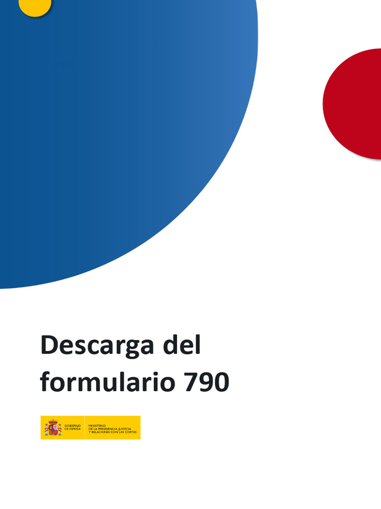 Descarga Formulario 790 Online | PDF