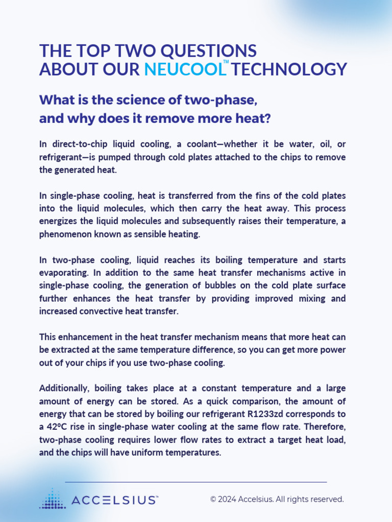 Two-Phase Cooling: Science & Benefits | PDF | Heat Transfer | Heat