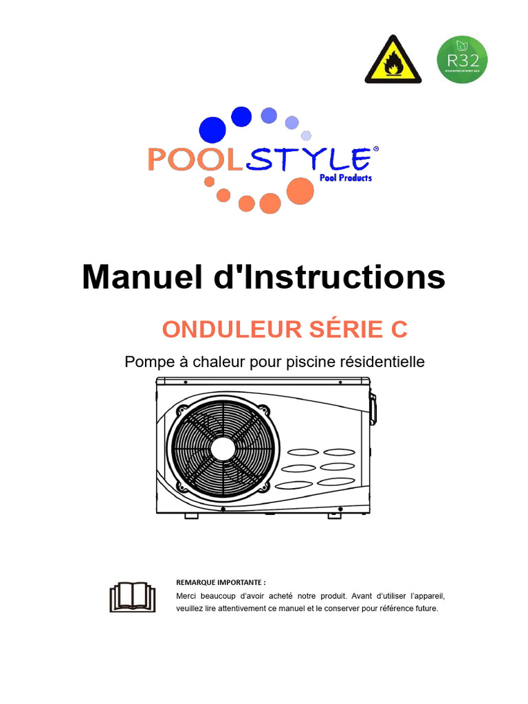 Manuel d'Instructions Onduleur C Piscine | PDF | Ventilation ...