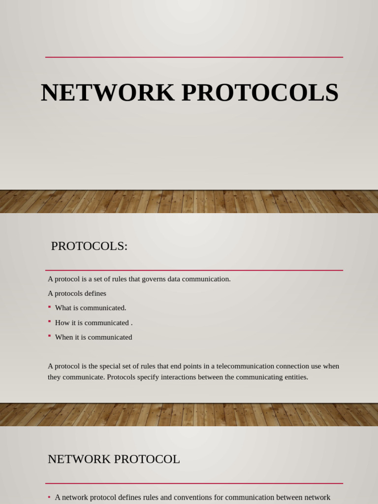 Understanding Network Protocols Explained | PDF | Computer Network ...