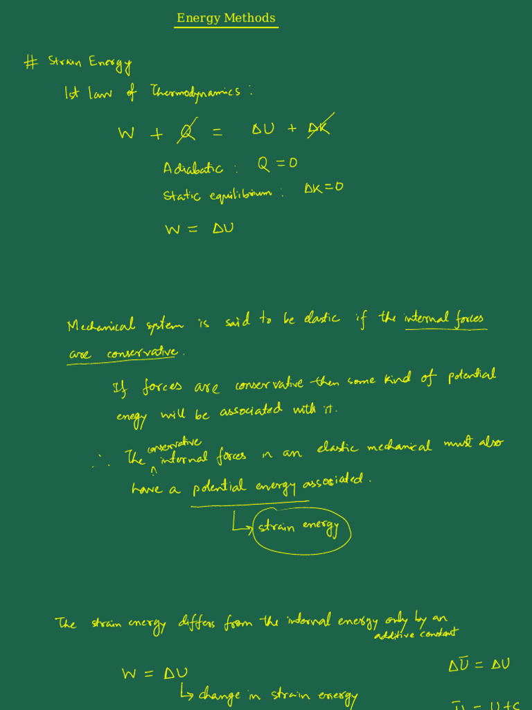 Energy Methods | PDF