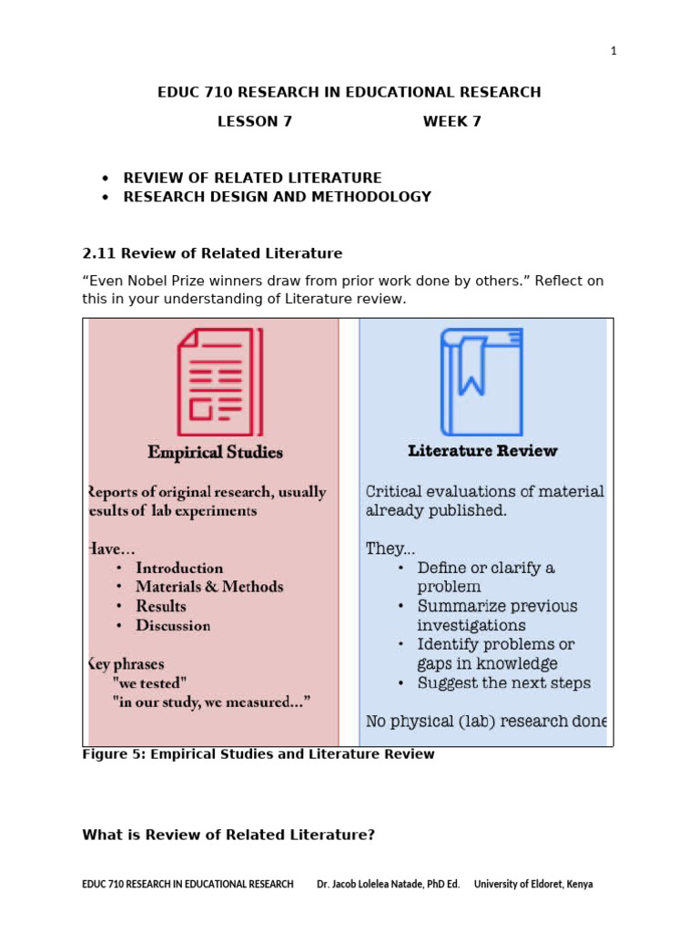 Educ 710 Class Notes Lesson 7 | PDF | Qualitative Research ...