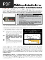 TVSS Installation Guidelines and Safety | PDF | Electrical Components ...