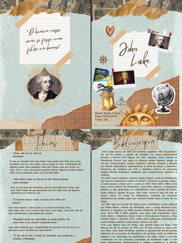 Ideias de John Locke sobre Liberdade e Lei | PDF | John Locke