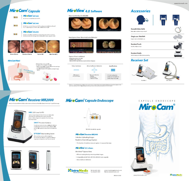 MiroCam Brochure MR2000 | PDF