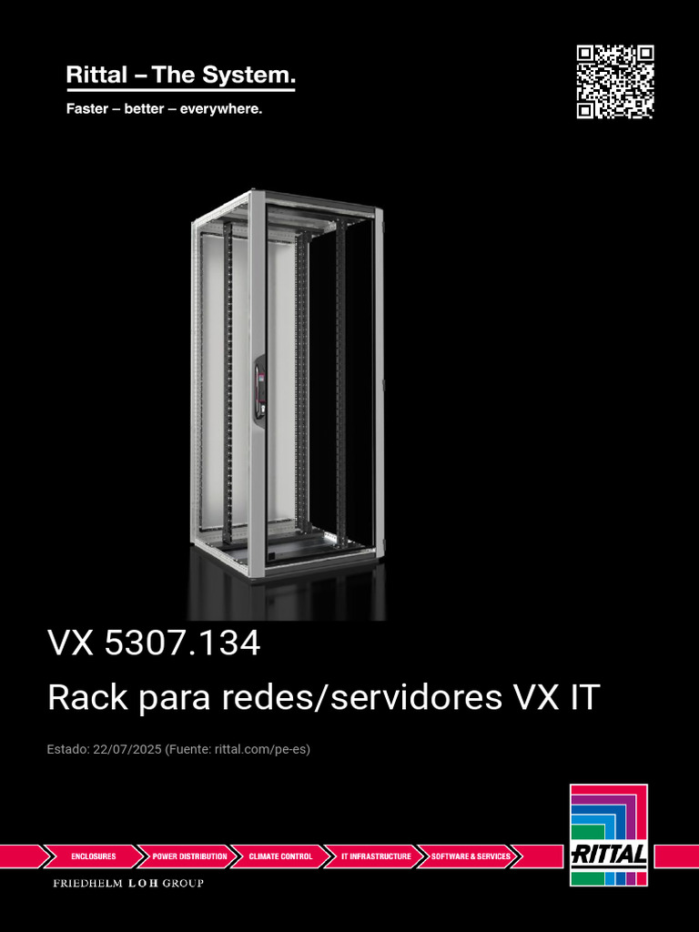 Rack VX 5307.134 para Redes y Servidores | PDF