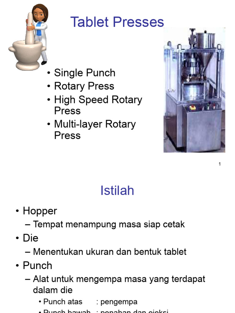 Proses dan Masalah dalam Pembuatan Tablet | PDF