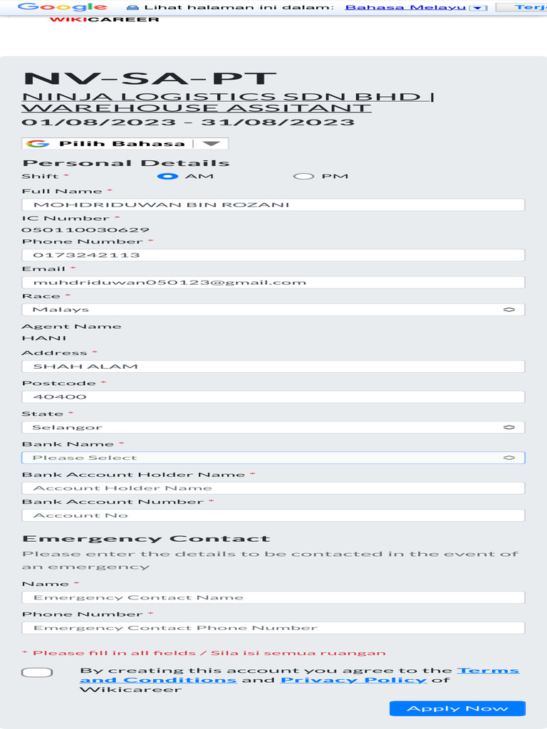 Wiki Career | PDF