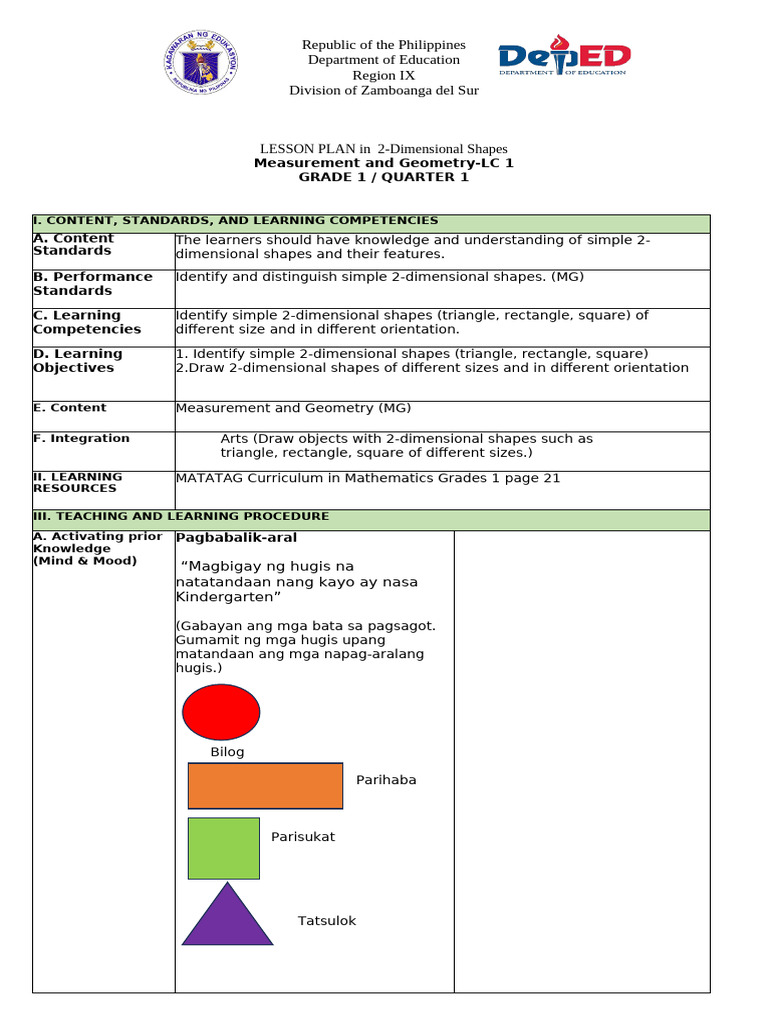 Grade 1 Demo | PDF