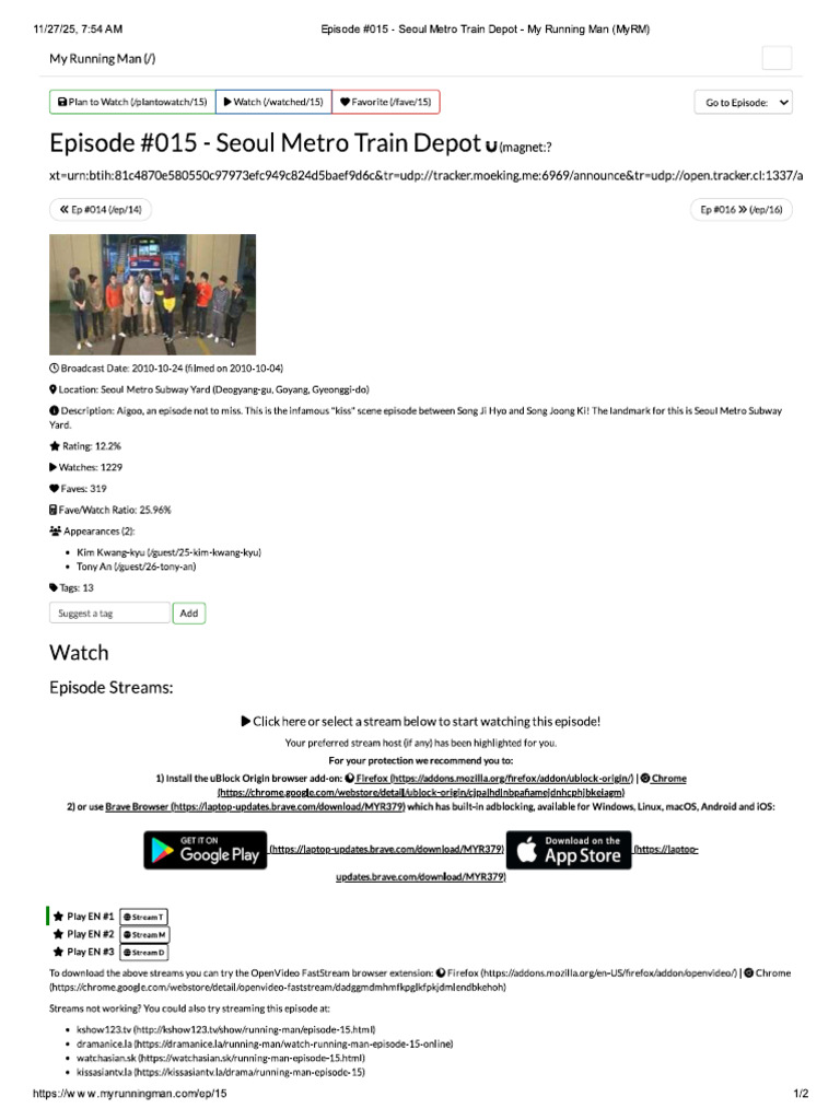 Running Man | PDF