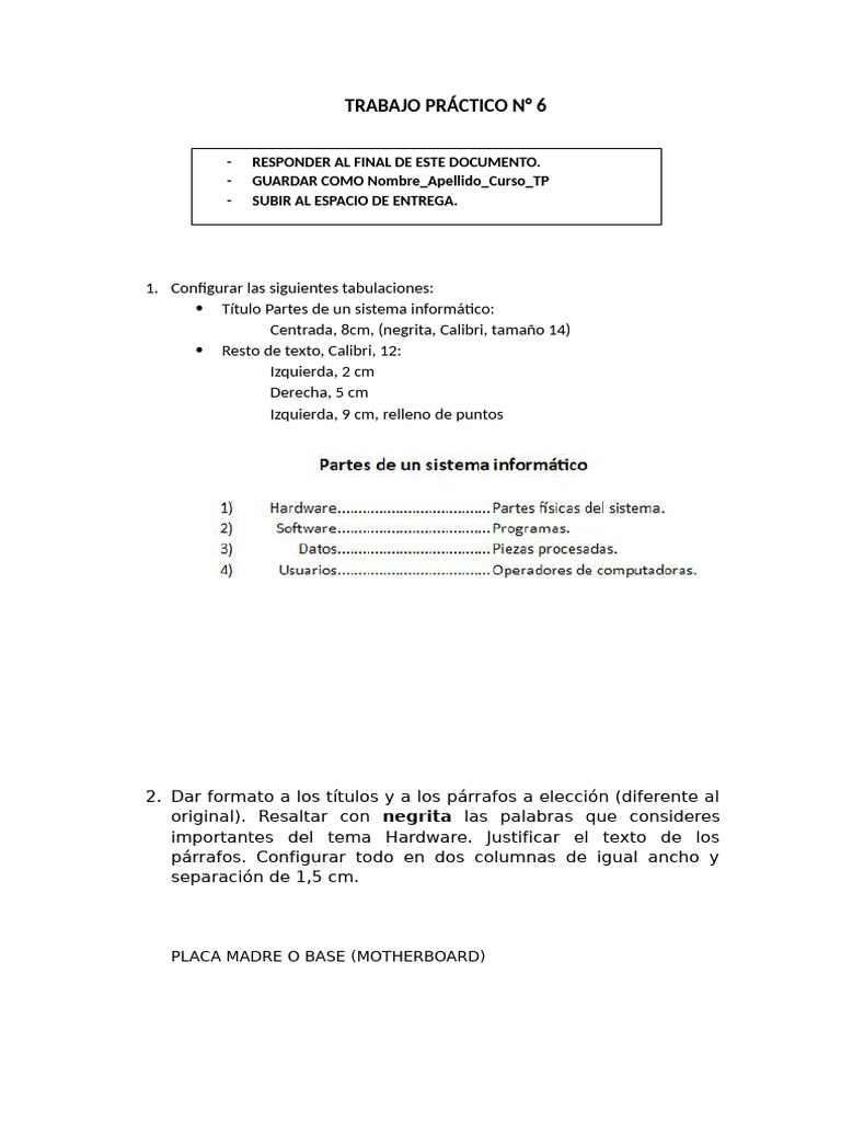 Valentino DePaulis 2E TP6 | PDF