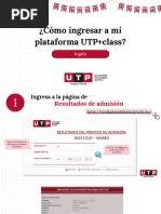 Marzo 2026_Manual de Plataformas UTP | PDF | Documento de identidad ...
