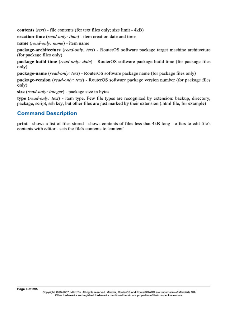 Ref Manual 2 | PDF