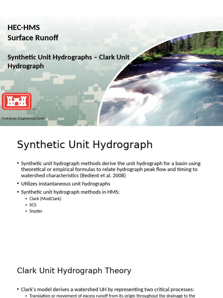 L+7+c++Clark+Unit+Hydrograph | PDF