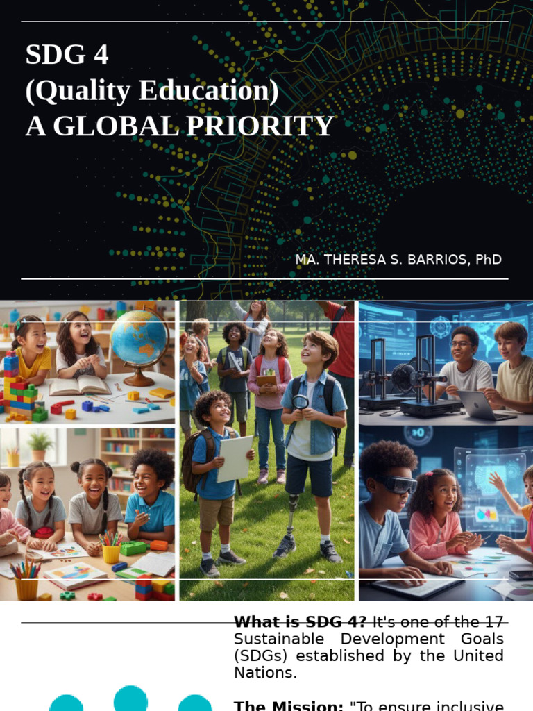Achieving SDG 4: Quality Education Goals | PDF