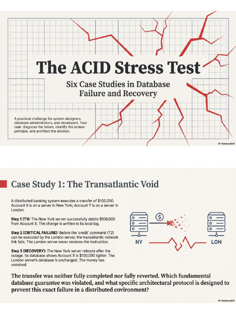 ACID Stress Test: Database Failures & Fixes | PDF | Acid | Database ...