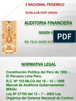 AUDITORIA FINANCIERA Sesión 3