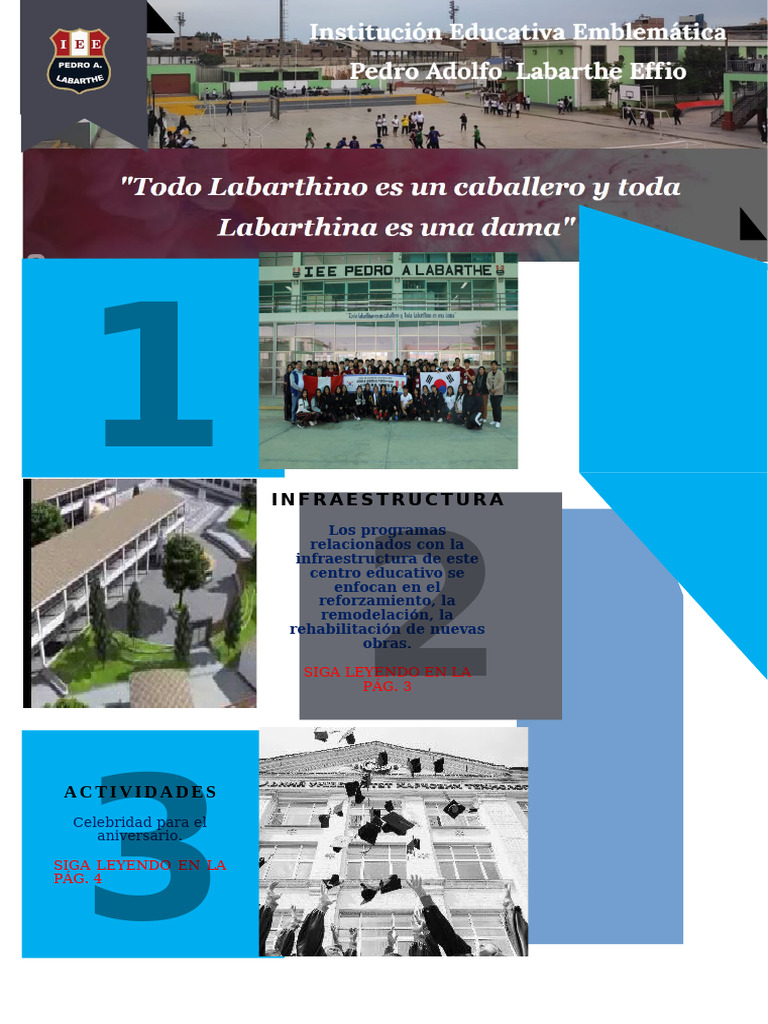 Historia y Actividades del Colegio Labarthe | PDF
